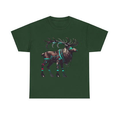 Rugged Reindeer - Heavy Cotton Tee