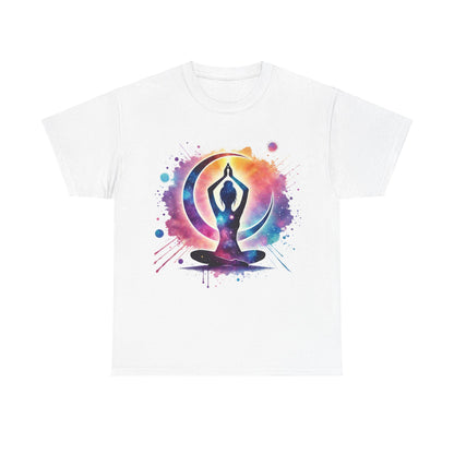 Yoga Silhouette - Heavy Tee XL Range