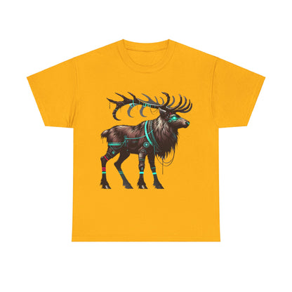 Rugged Reindeer - Heavy Cotton Tee