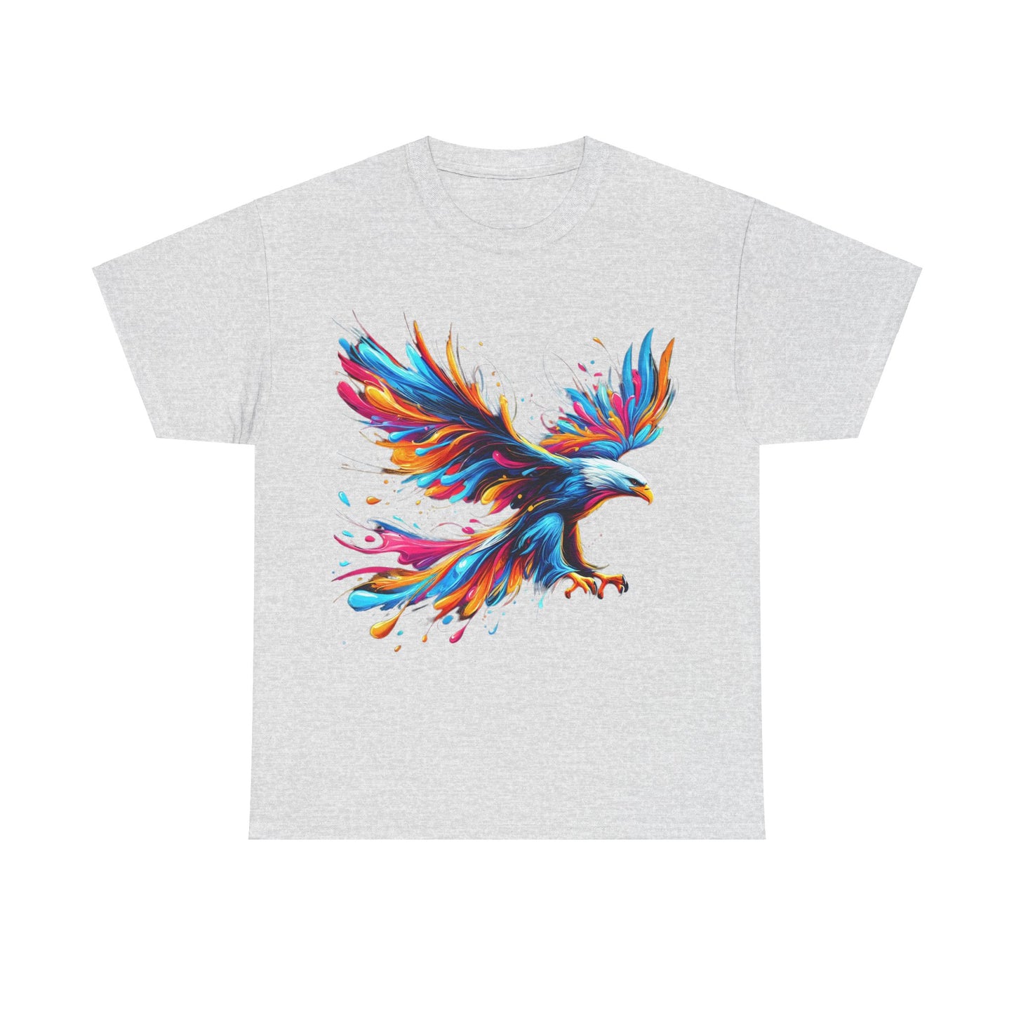 Colour Splash Eagle - Heavy Tee XL Range