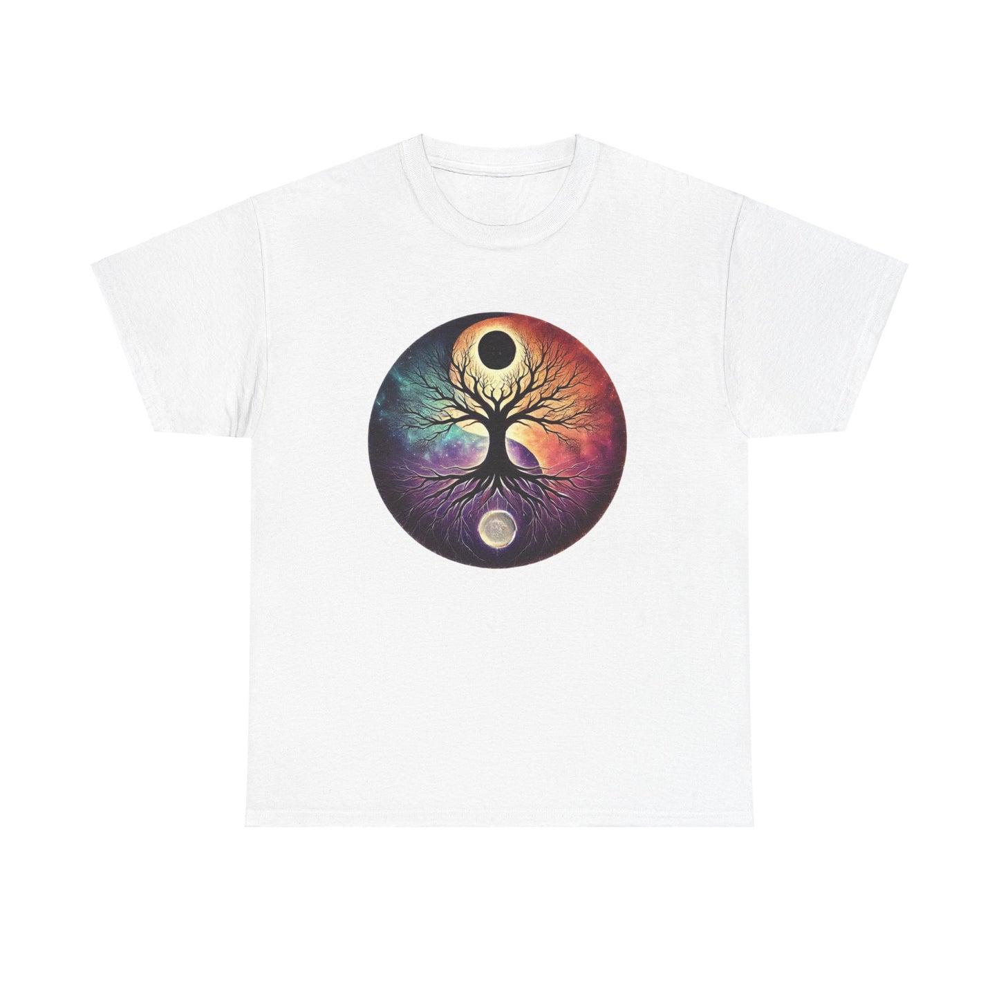 Cosmic Tree - Heavy Cotton Tee