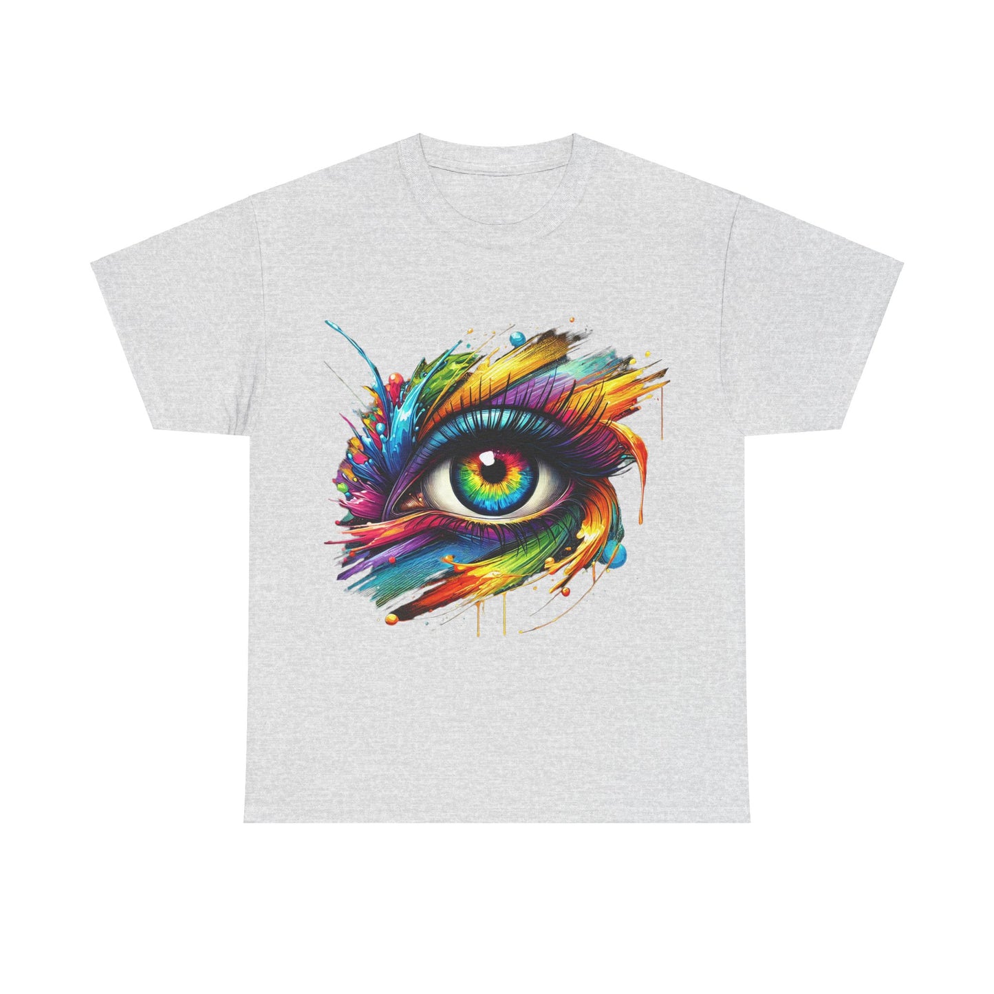 Colour Splash Eye - Heavy Tee XL Range