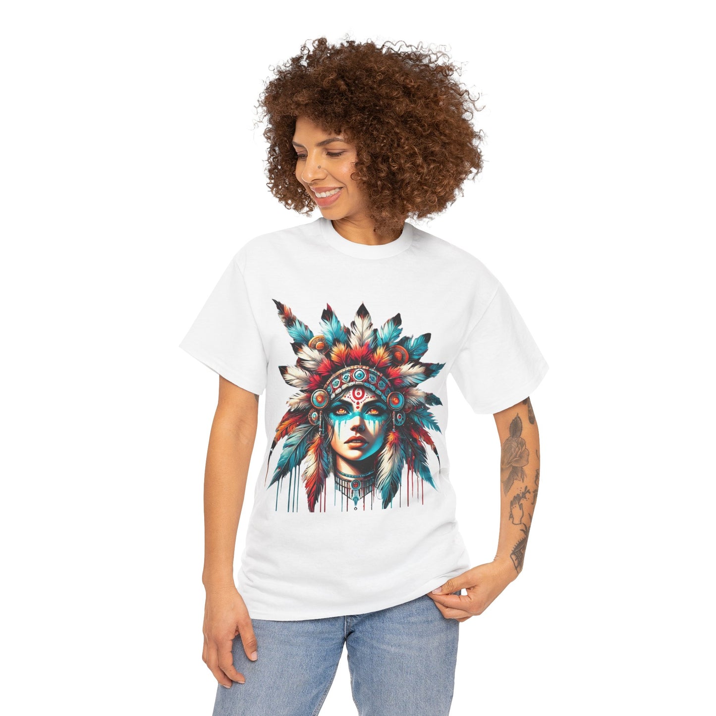 Colour Splash Woman - Heavy Cotton Tee