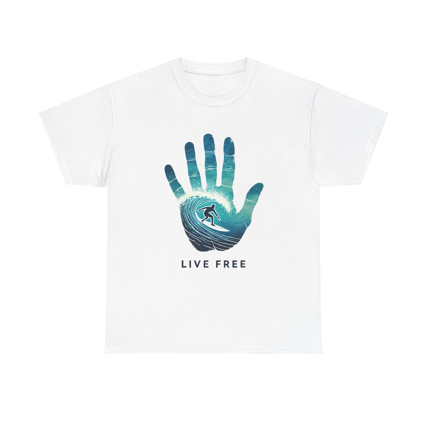 Live Free - Heavy Cotton Tee