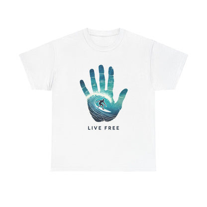 Live Free - Heavy Cotton Tee