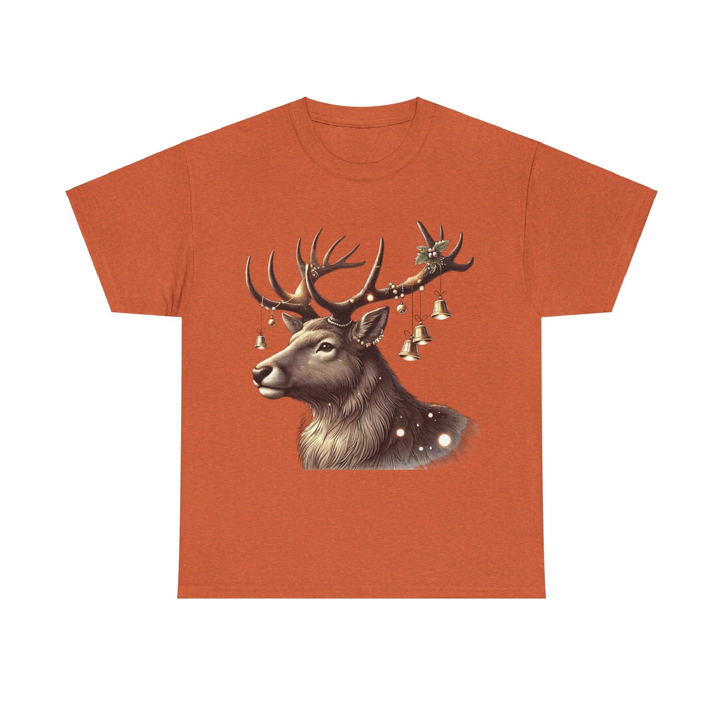 Elegant Reindeer - Heavy Cotton Tee