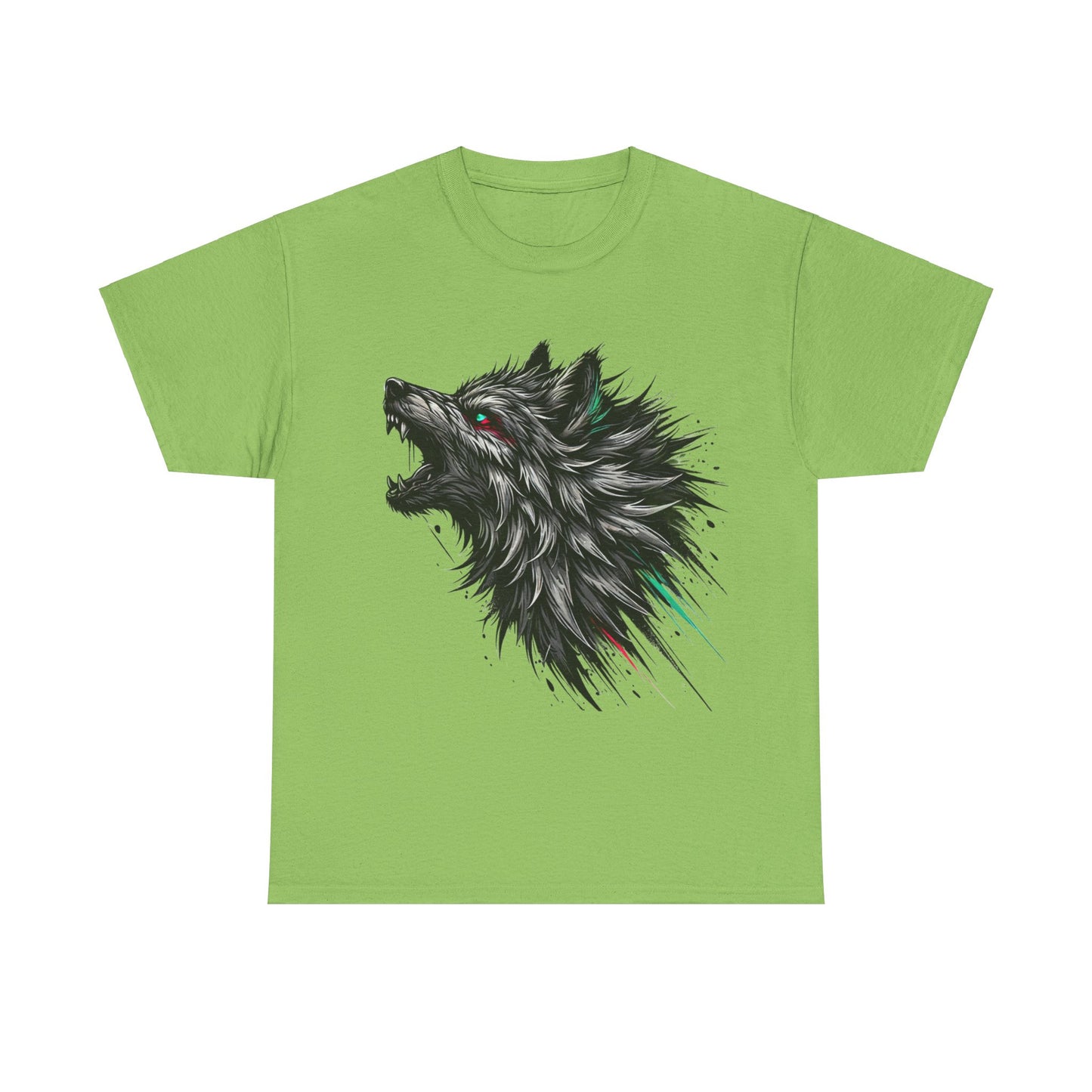 Edgy Wolf - Heavy Tee XL Range