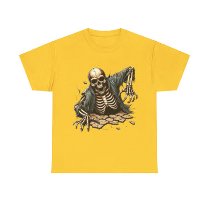 Spooky Skeleton - Heavy Cotton Tee