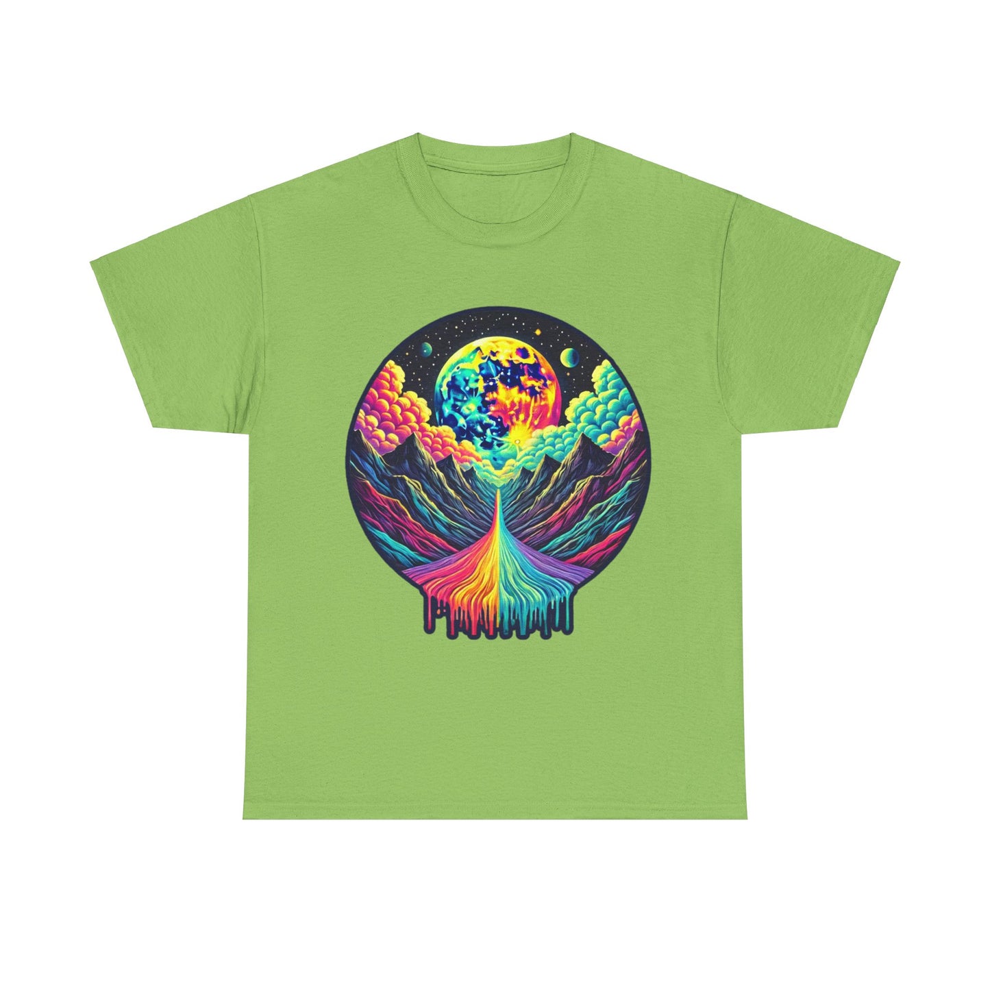 Vibrant Mountains - Heavy Tee XL Range