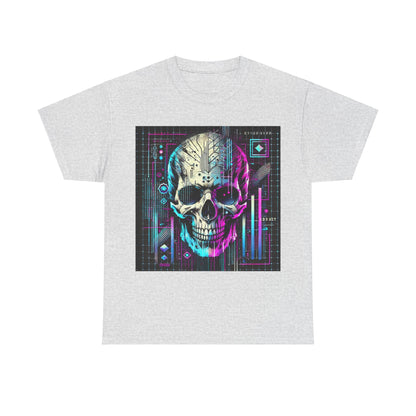 Futuristic Skull - Heavy Cotton Tee