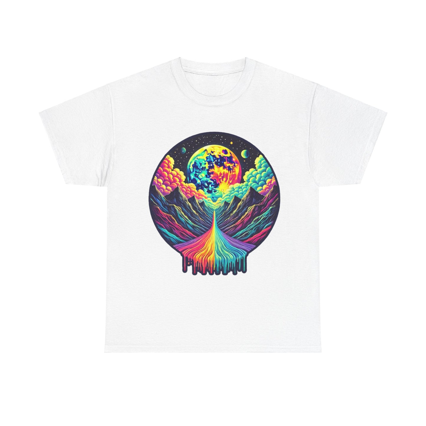 Vibrant Mountains - Heavy Tee XL Range