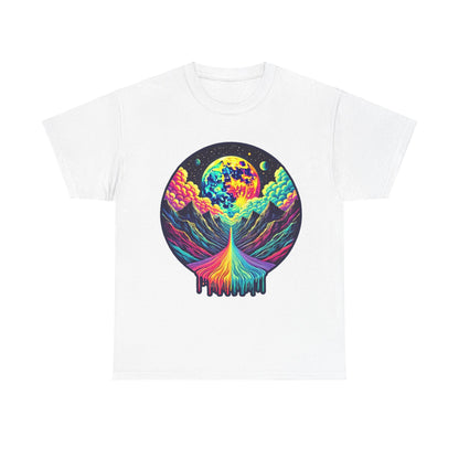 Vibrant Mountains - Heavy Tee XL Range