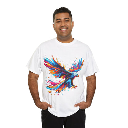 Colour Splash Eagle - Heavy Tee XL Range