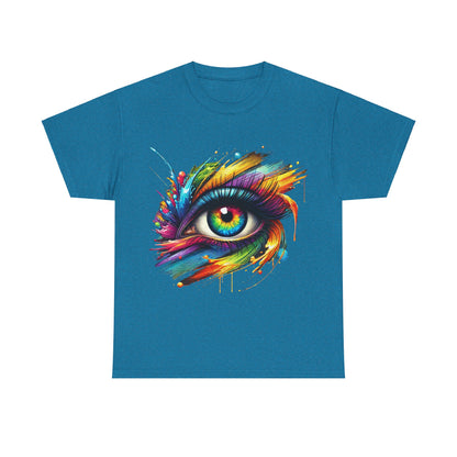 Colour Splash Eye - Heavy Tee XL Range