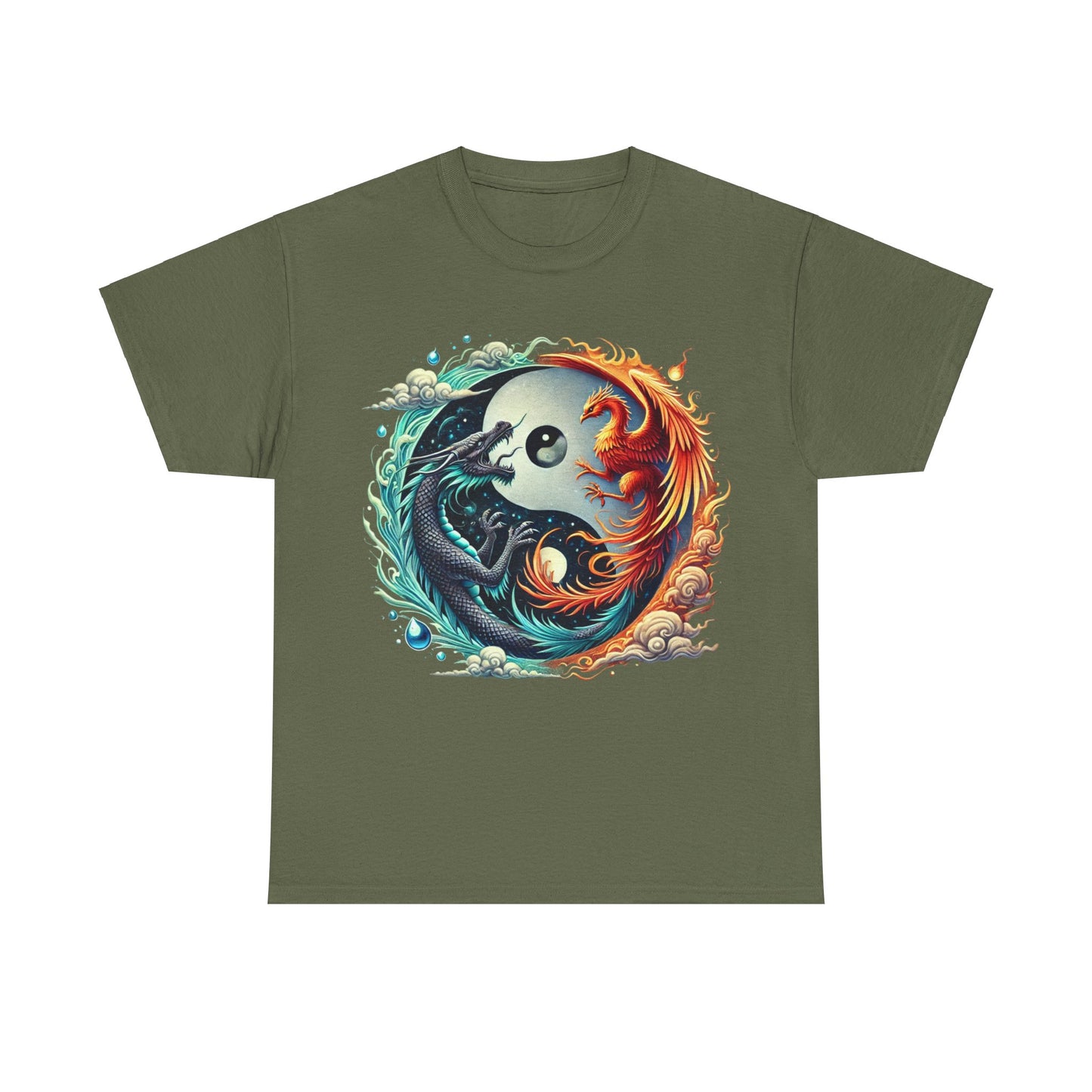 Mystical Yin & Yang - Heavy Tee XL Range