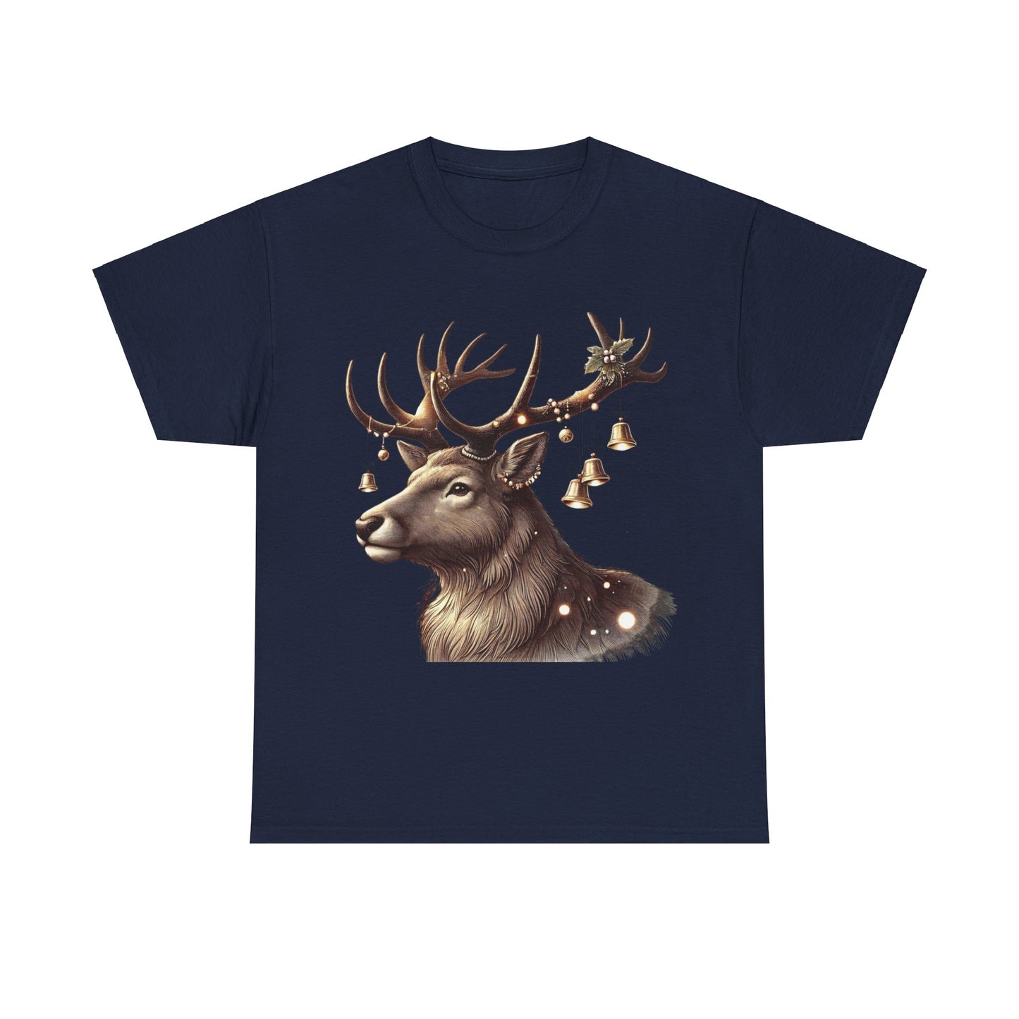 Elegant Reindeer - Heavy Cotton Tee