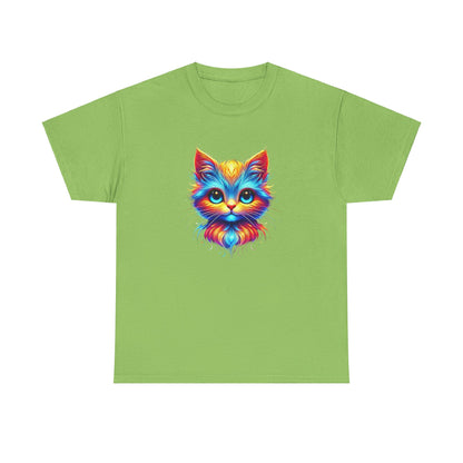 Vibrant Cat - Heavy Tee XL Range