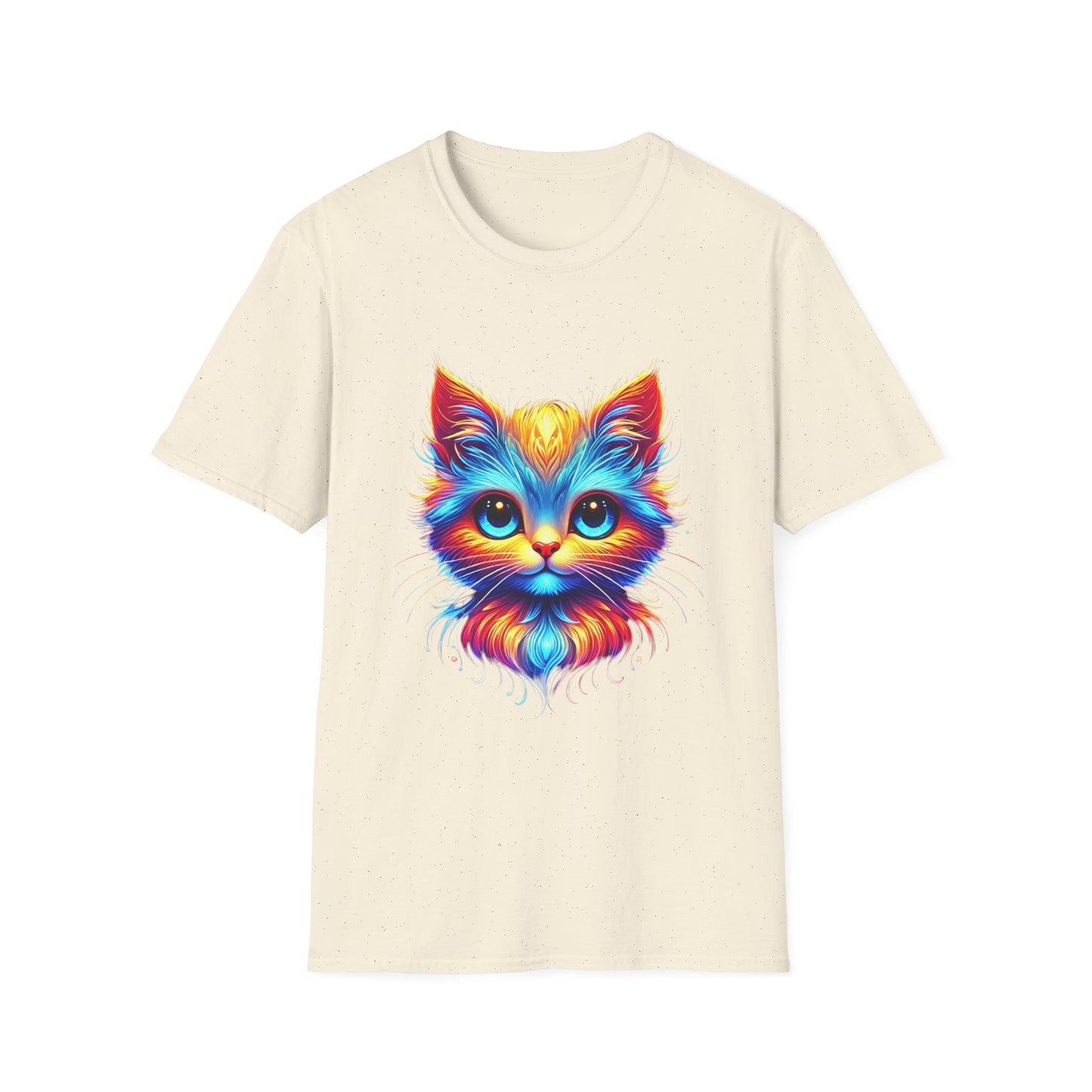 Vibrant Cat - Soft Style T-Shirt