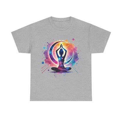 Yoga Silhouette - Heavy Tee XL Range