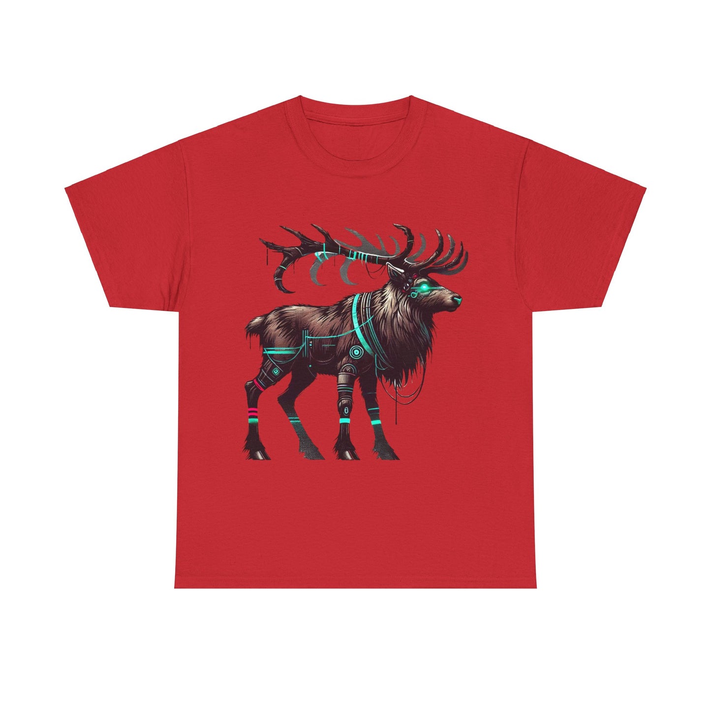 Rugged Reindeer - Heavy Cotton Tee