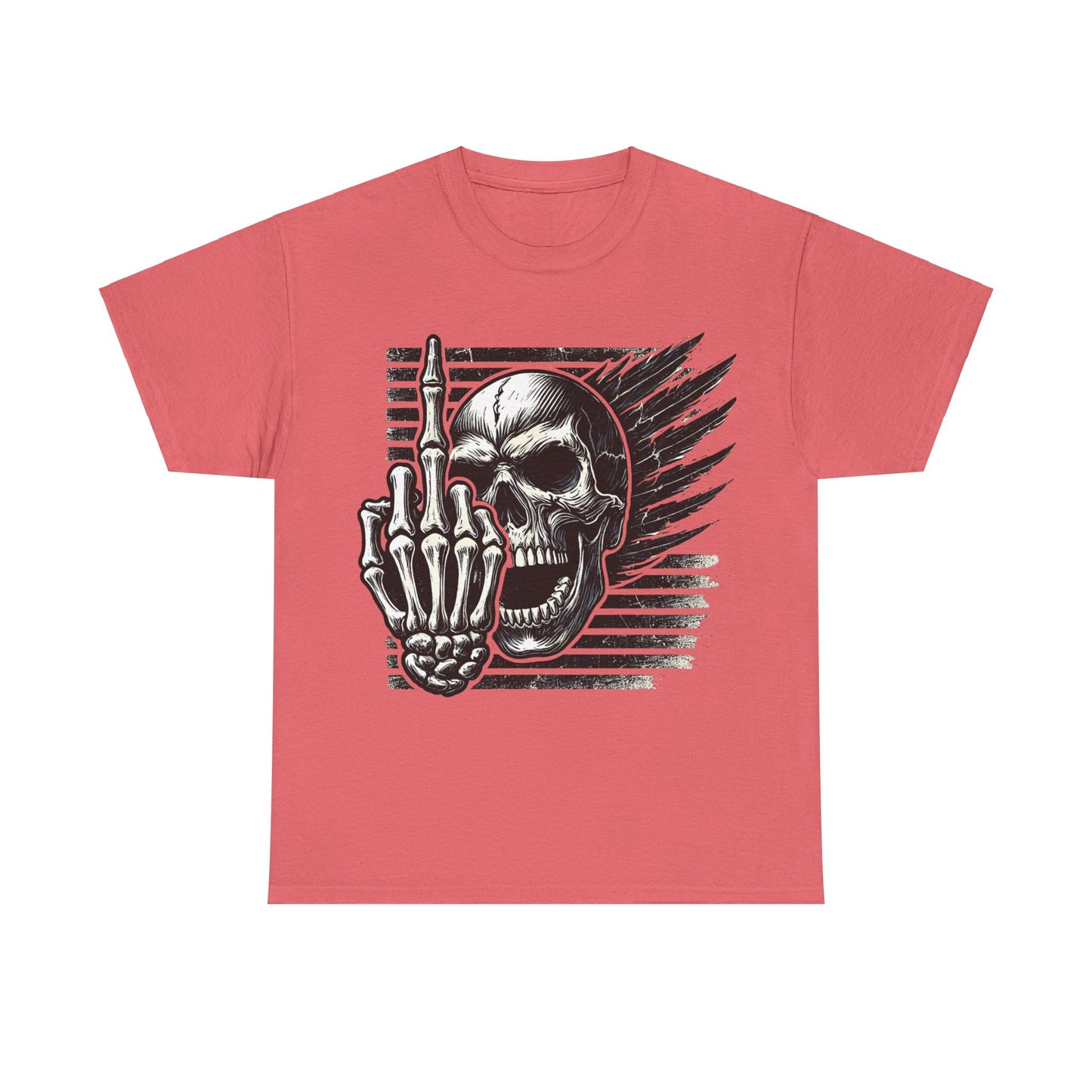 Rebellious Skull - Heavy Cotton Tee