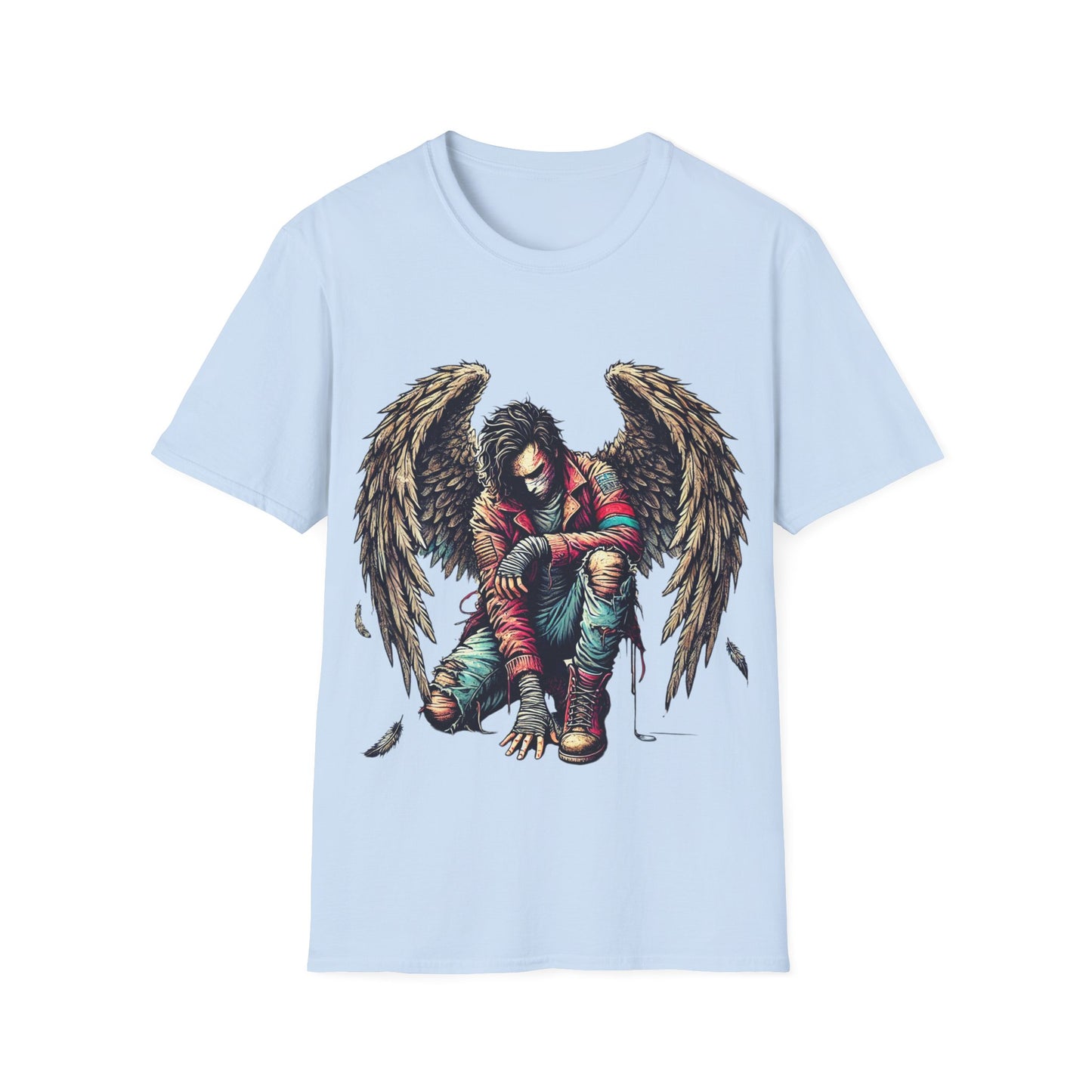 Ragged Wings - Soft Style T-Shirt