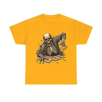 Spooky Skeleton - Heavy Cotton Tee