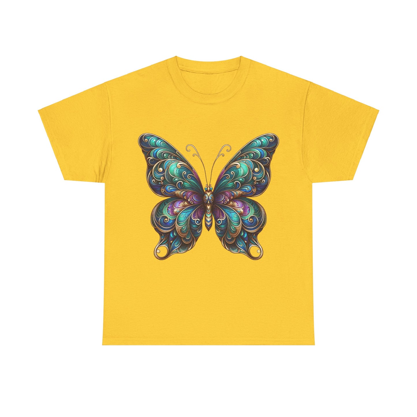 Vibrant Butterfly - Heavy Tee XL Range