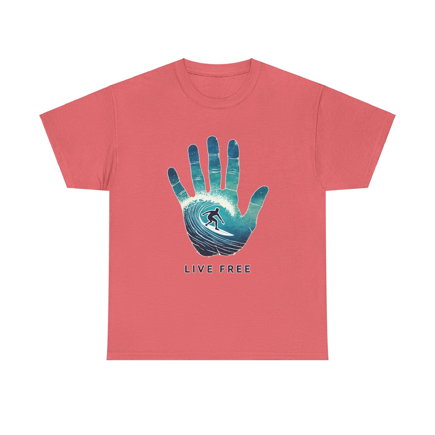 Live Free - Heavy Cotton Tee