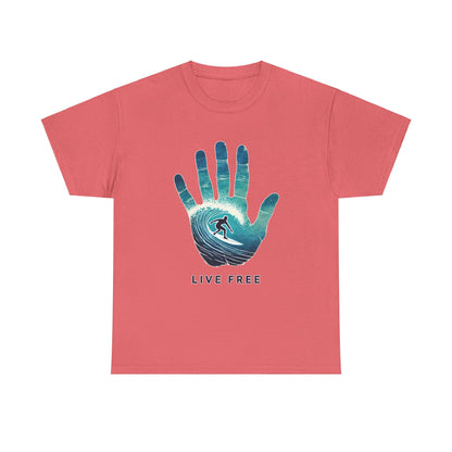 Live Free - Heavy Cotton Tee