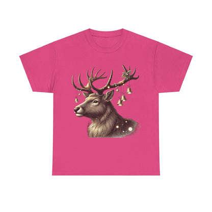 Elegant Reindeer - Heavy Cotton Tee