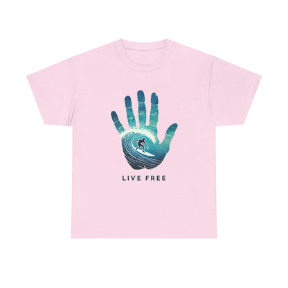 Live Free - Heavy Tee XL Range