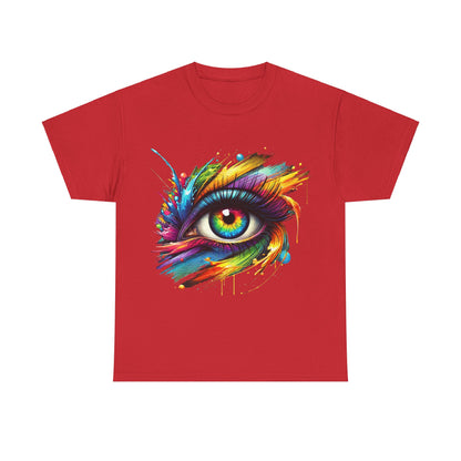 Colour Splash Eye - Heavy Tee XL Range