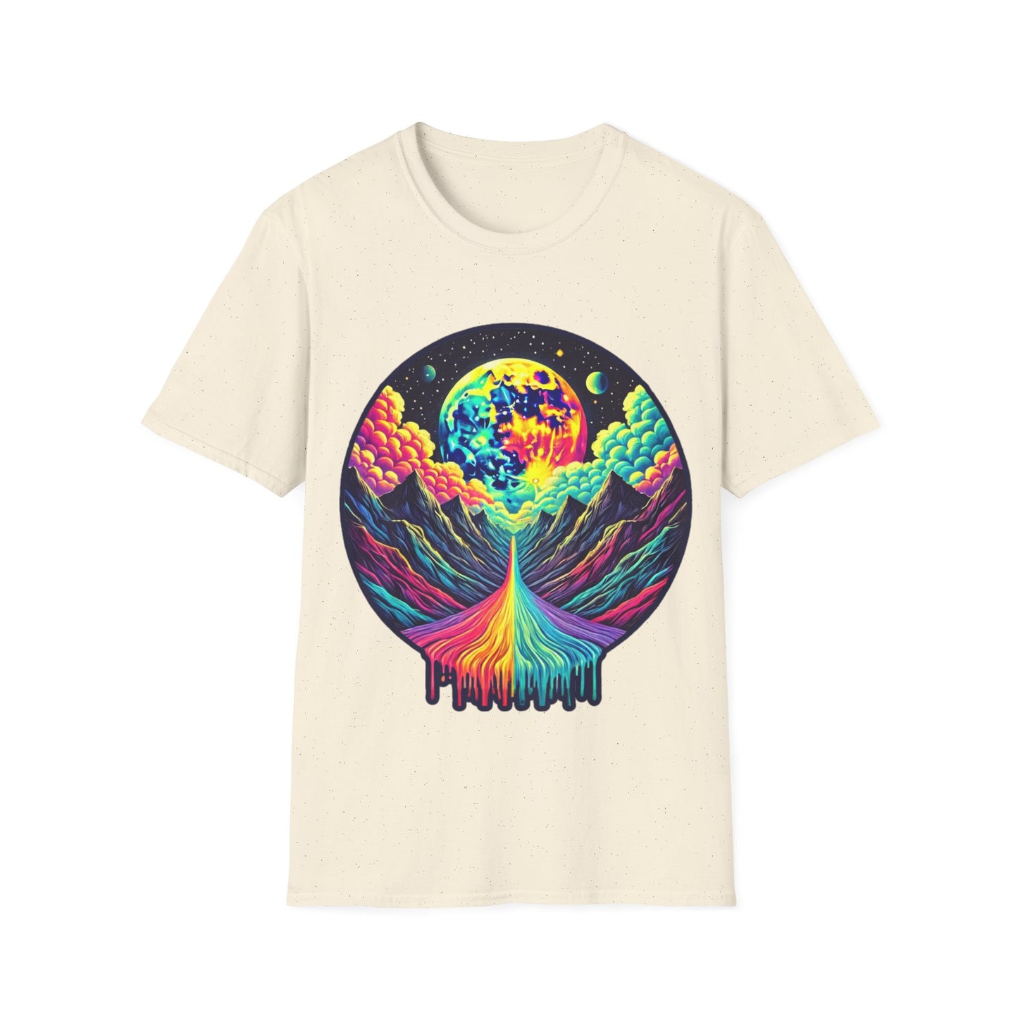 Vibrant Mountains - Soft Style T-Shirt