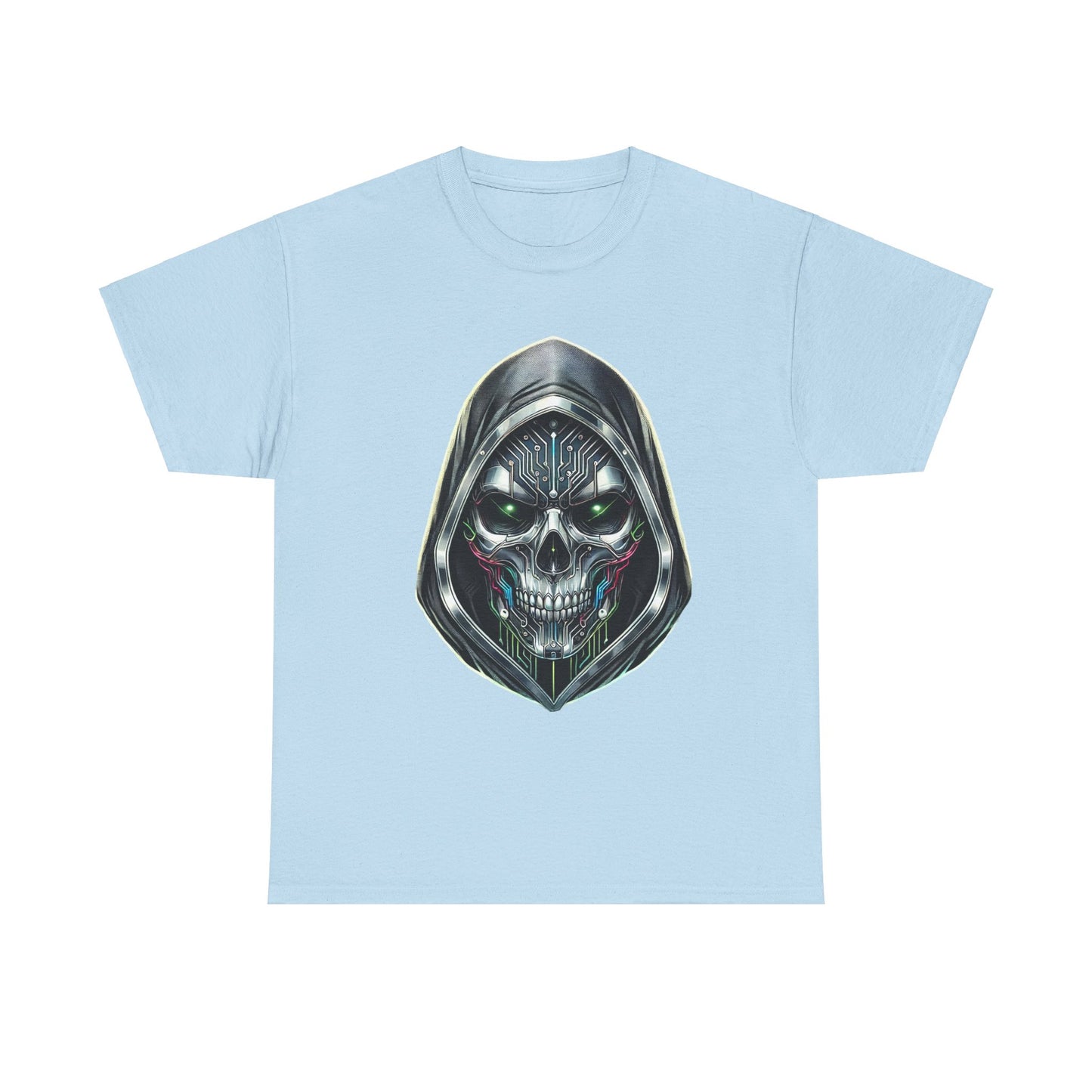 Cyber Skull - Heavy Cotton Tee