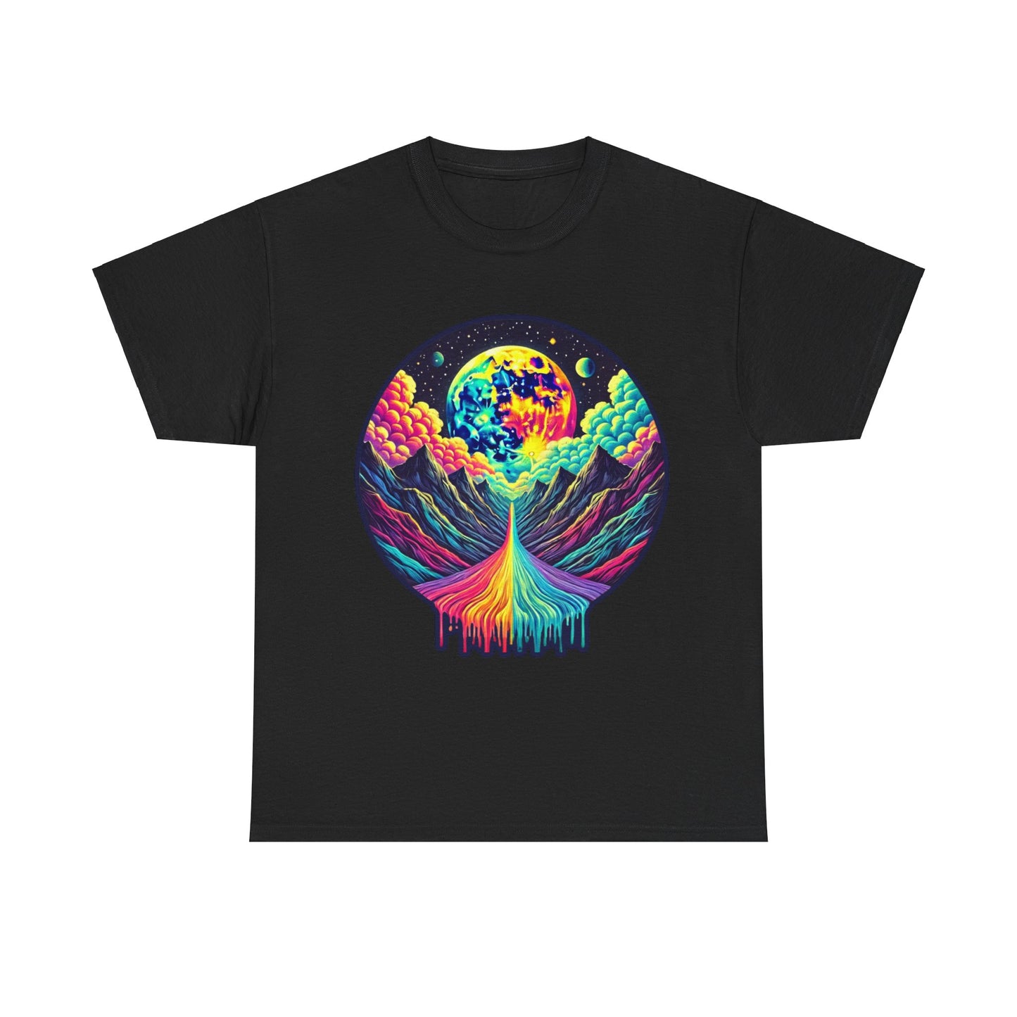 Vibrant Mountains - Heavy Tee XL Range