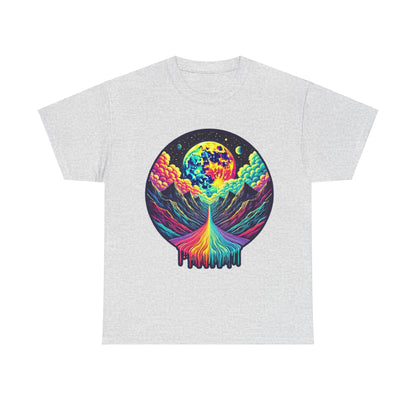 Vibrant Mountains - Heavy Cotton Tee