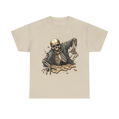 Spooky Skeleton - Heavy Cotton Tee