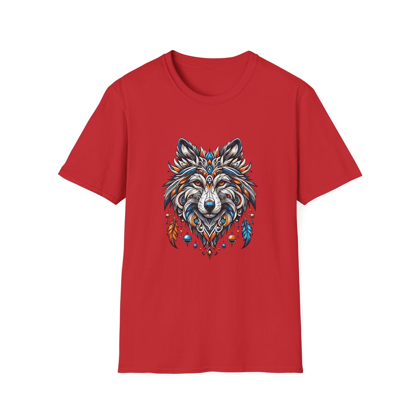 Tribal Wolf - Soft Style T-Shirt