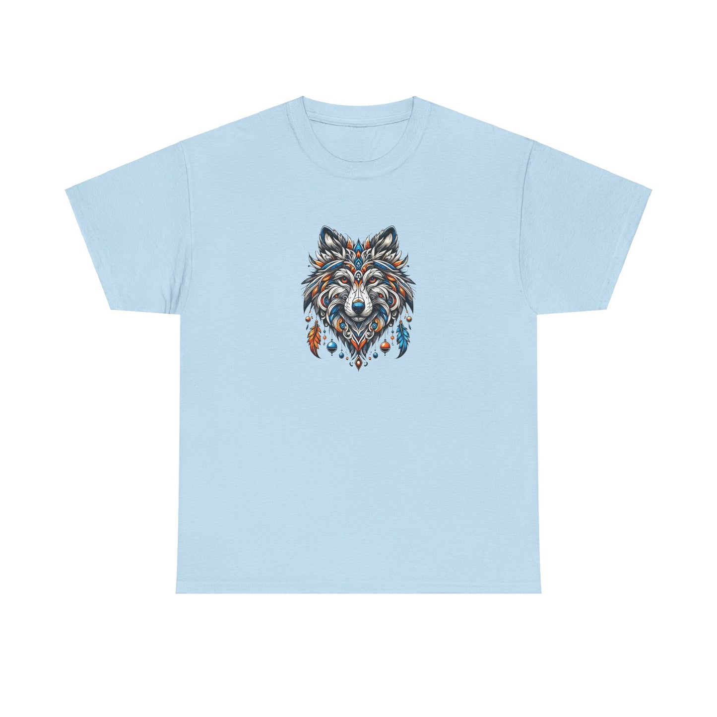 Tribal Wolf - Heavy Tee XL Range