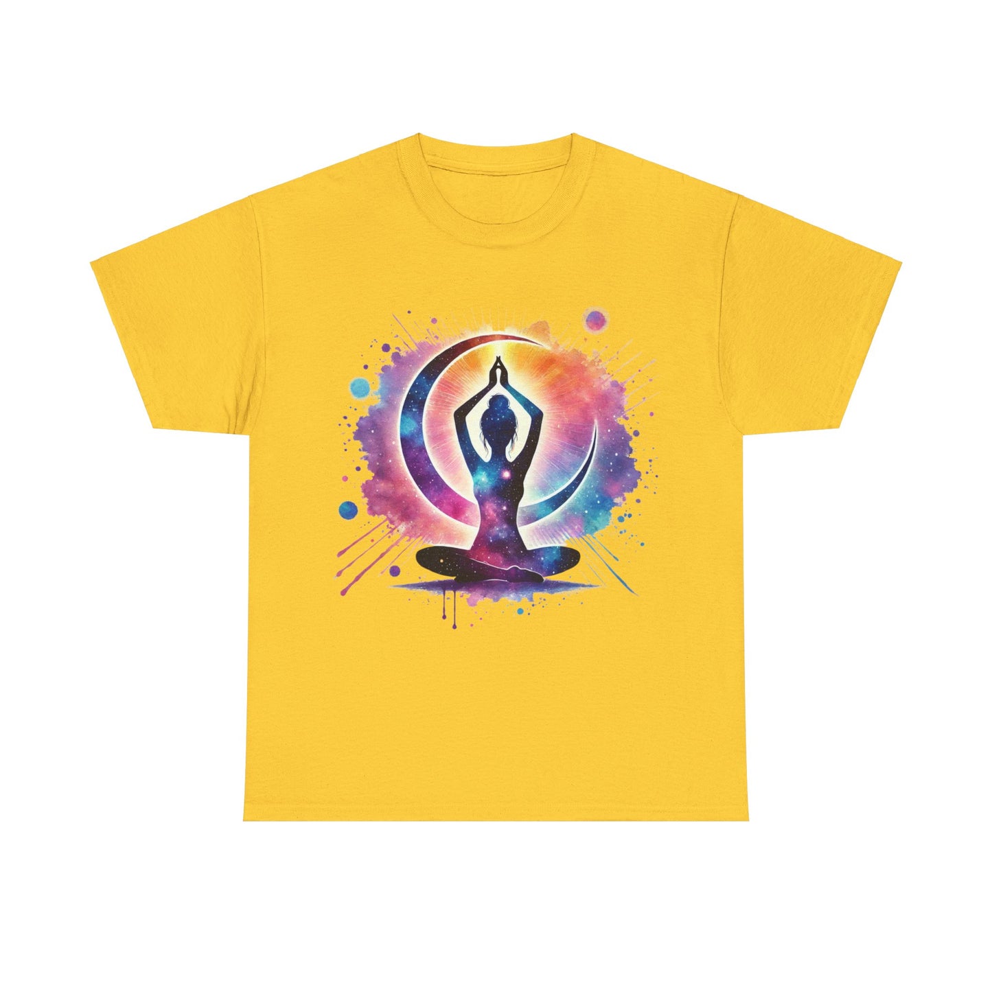 Yoga Silhouette - Heavy Cotton Tee