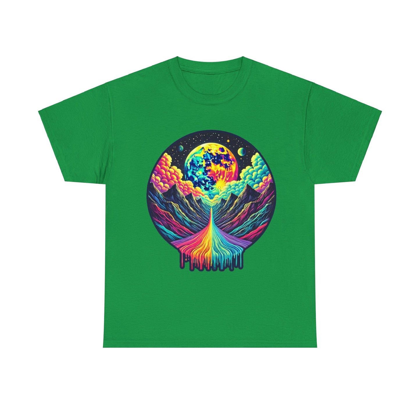 Vibrant Mountains - Heavy Tee XL Range