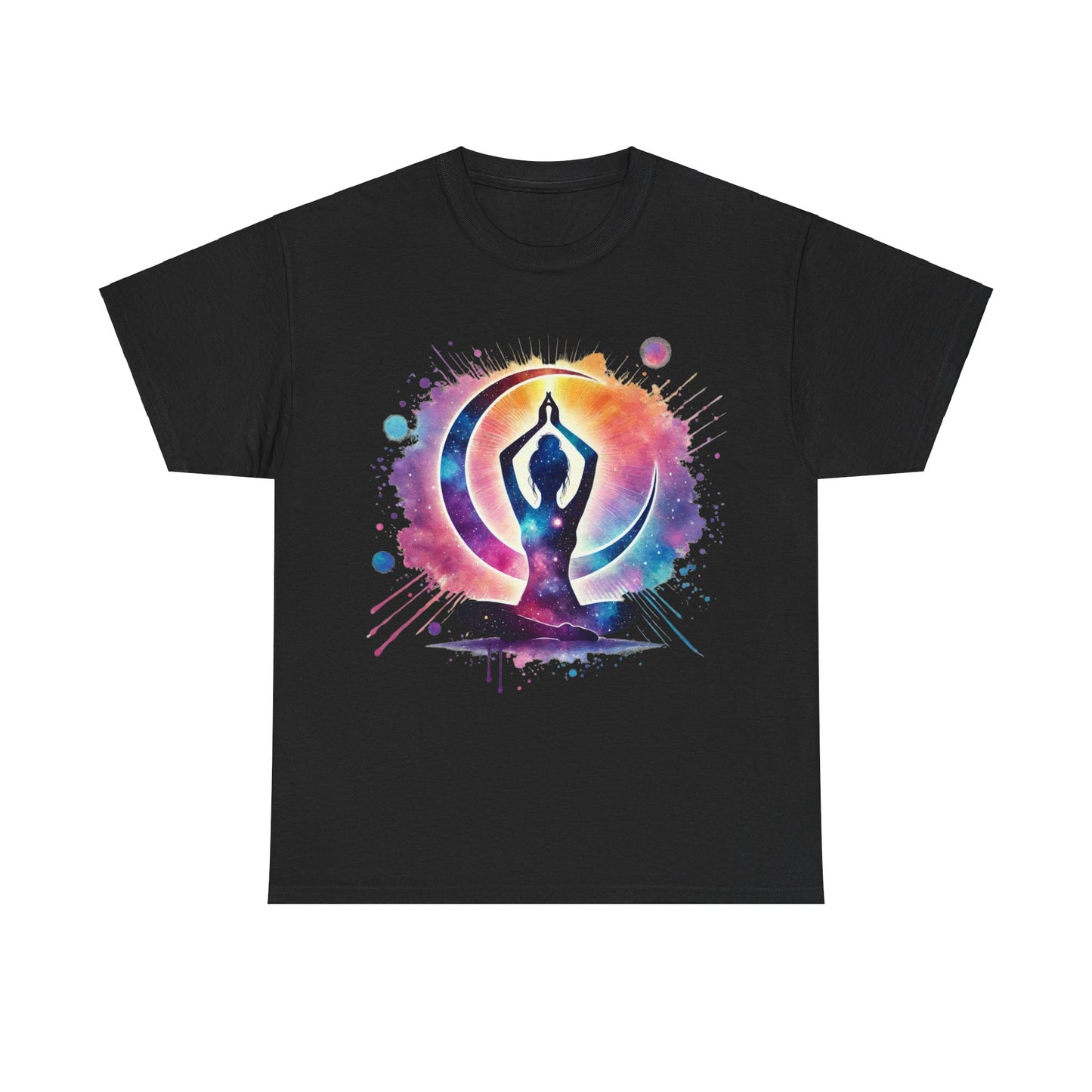 Yoga Silhouette - Heavy Tee XL Range