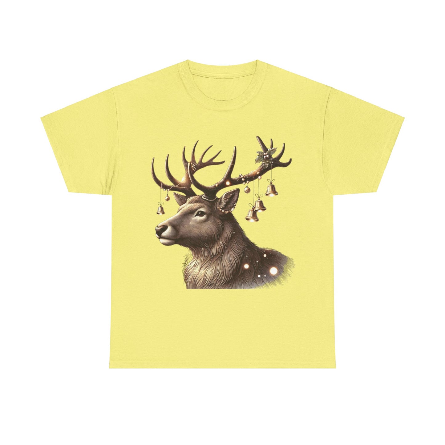 Elegant Reindeer - Heavy Cotton Tee