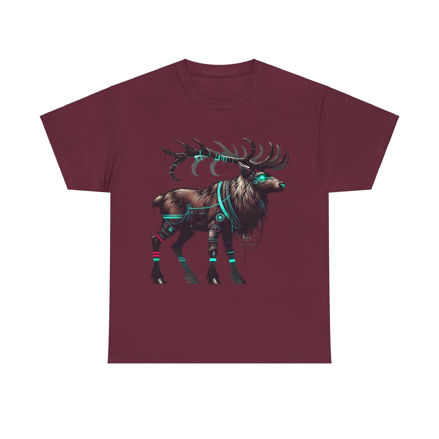 Rugged Reindeer - Heavy Cotton Tee