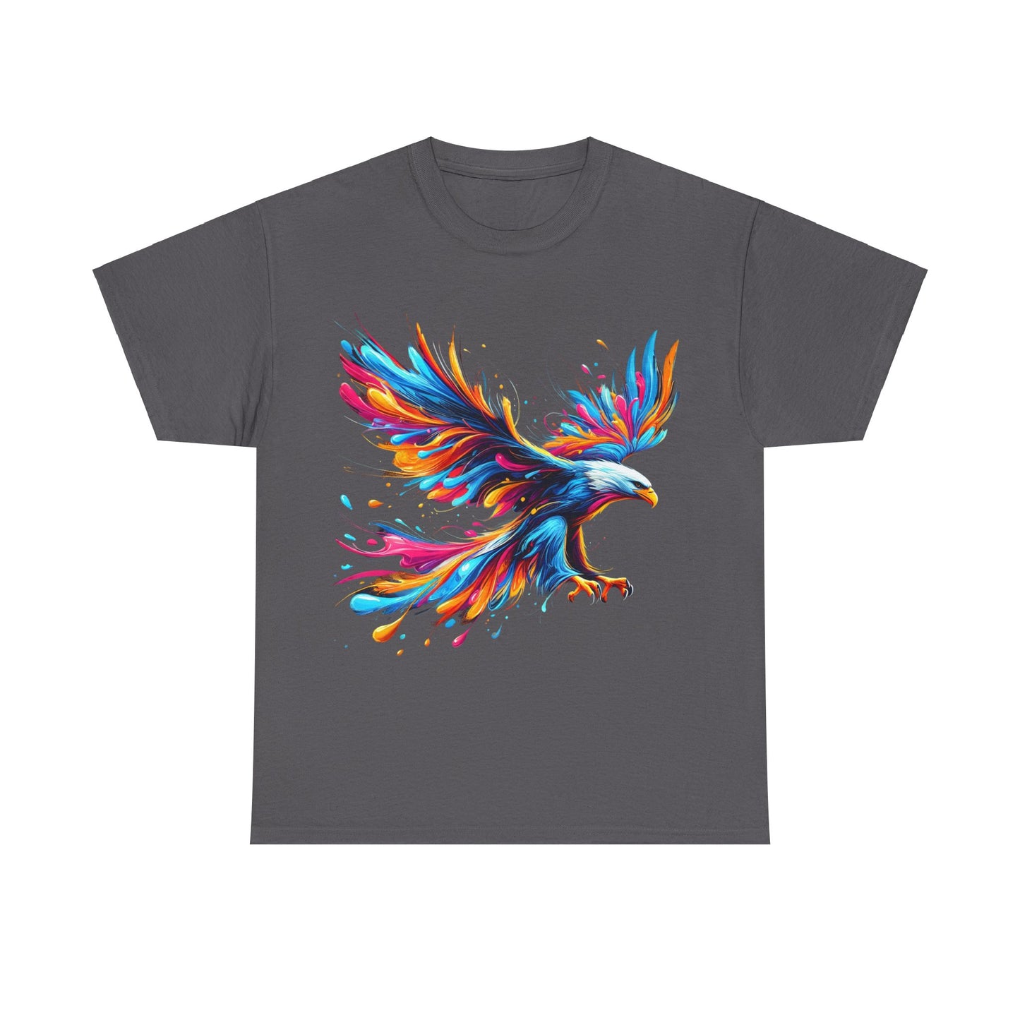 Colour Splash Eagle - Heavy Tee XL Range