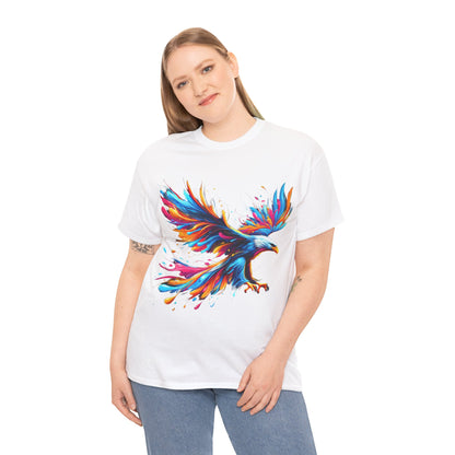 Colour Splash Eagle - Heavy Tee XL Range