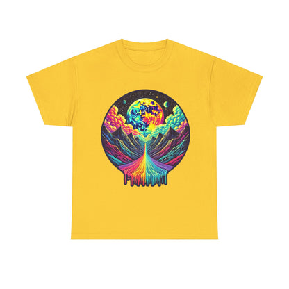 Vibrant Mountains - Heavy Cotton Tee