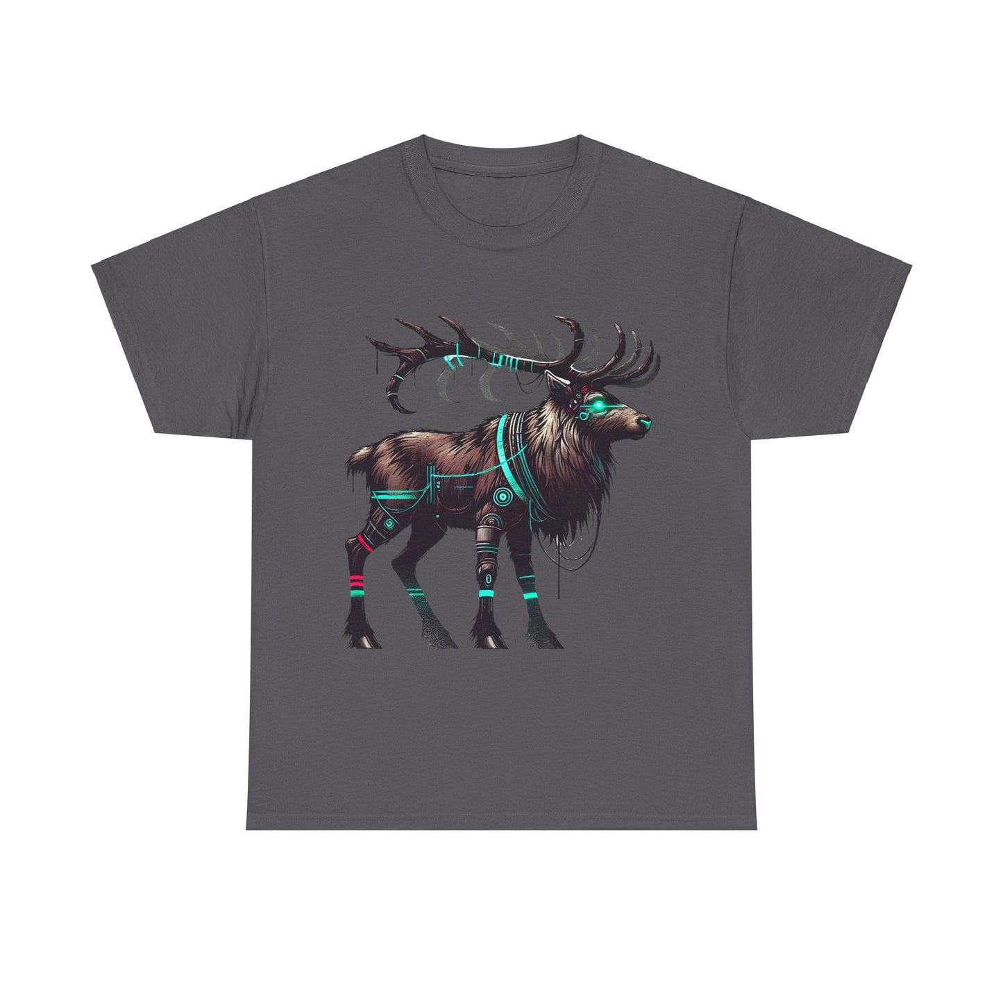 Rugged Reindeer - Heavy Cotton Tee