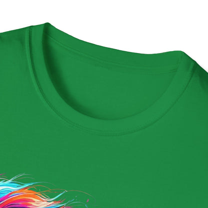 Colour Splash Horse - Soft Style T-Shirt